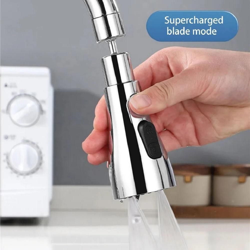 360° Rotating 3 Modes Kitchen Sink Faucet Sprayer - Megnix